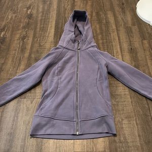 Dusky Lavender Lululemon Full Zip Hoodie